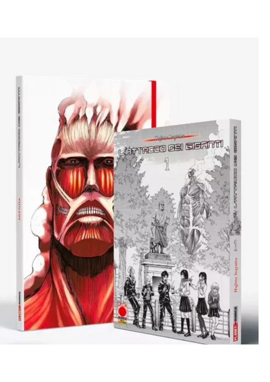 L'attacco dei Giganti - Agenda + manga variant