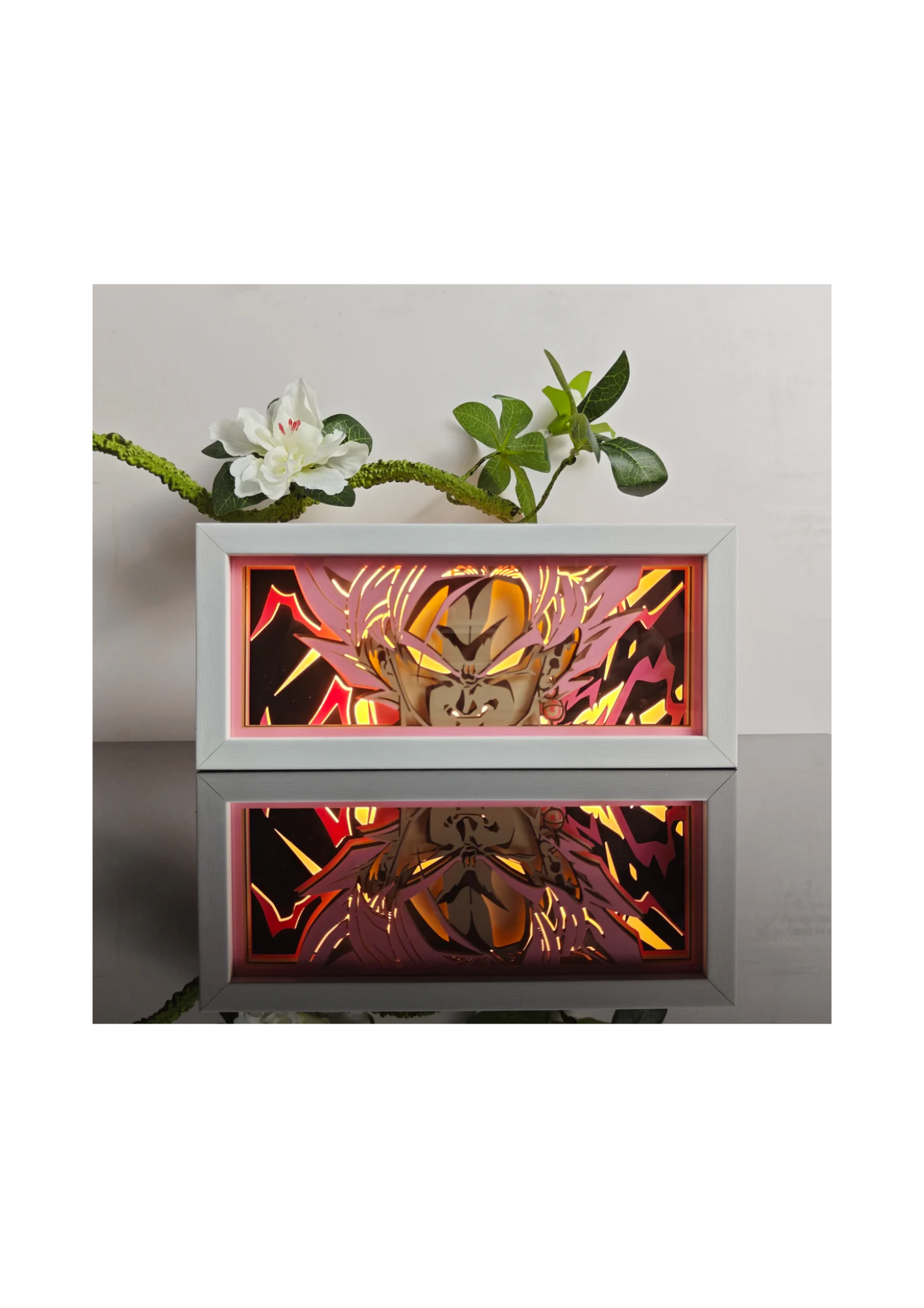 dragon ball light box - Black Goku super saiyan