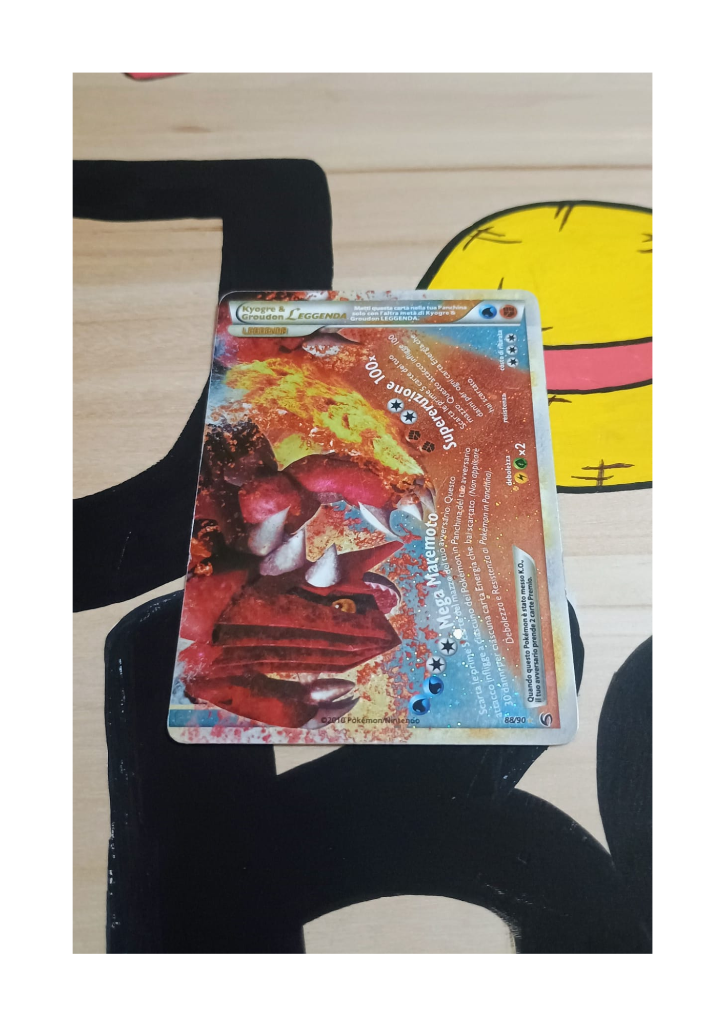 Kyogre & Groudon LEGGENDA (UD 88)- raw - ITA