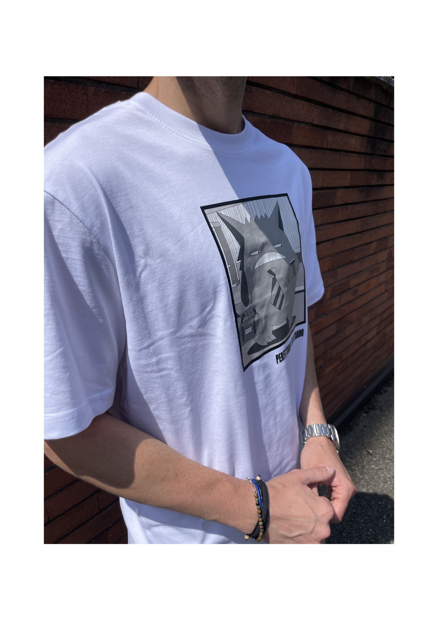 T-SHIRT POKEMON - GENGAR IS LATE -