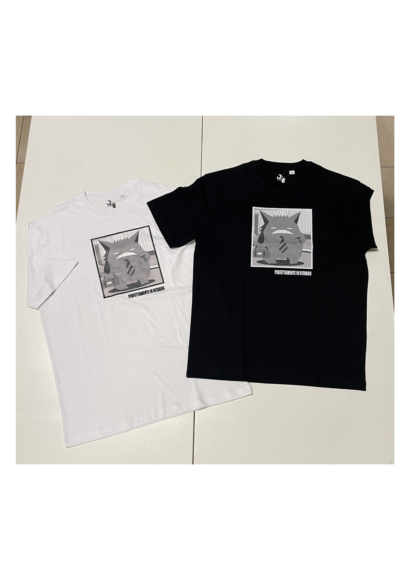 T-SHIRT POKEMON - GENGAR IS LATE -