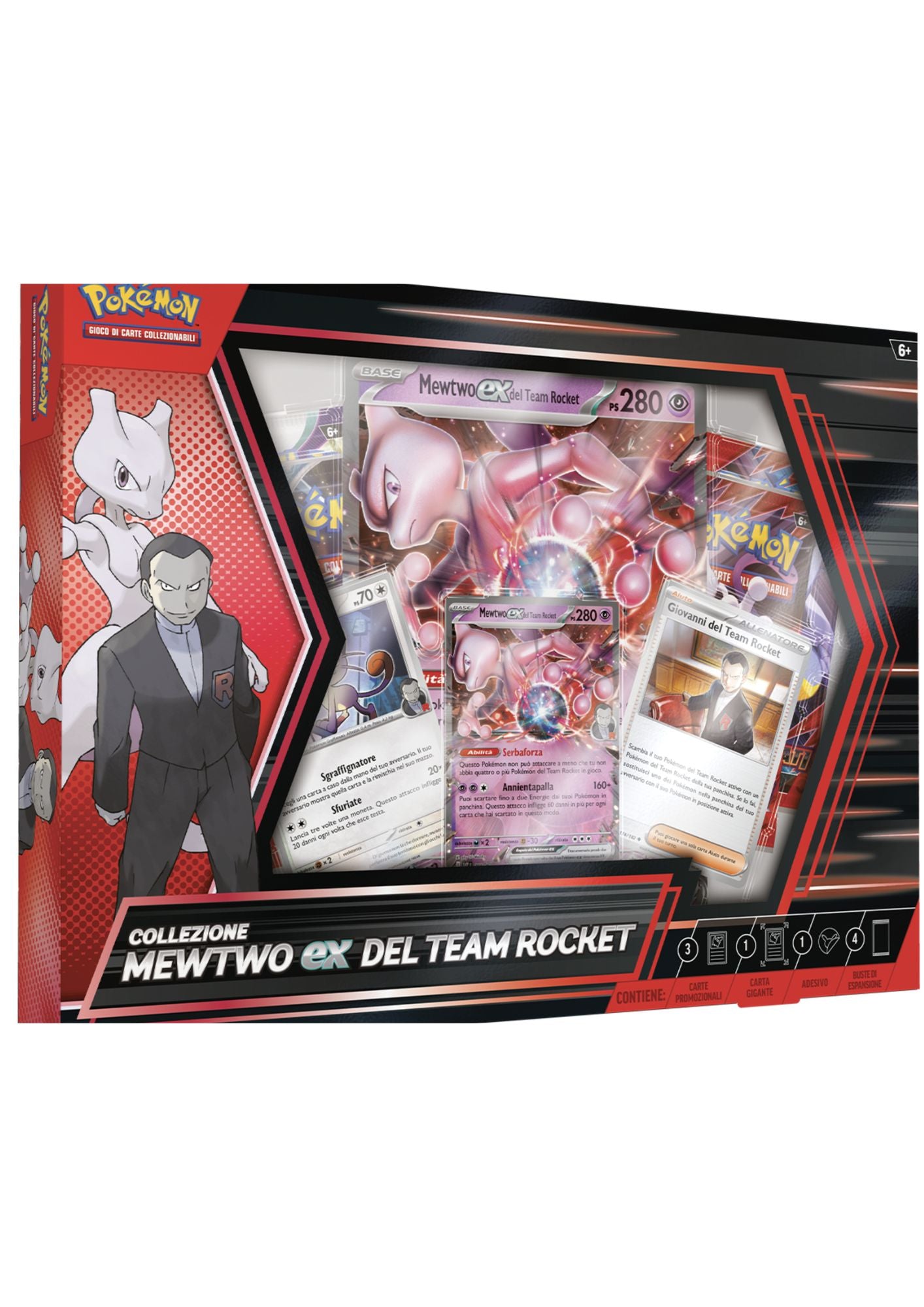 Collezione mewtwo-ex del team rocket