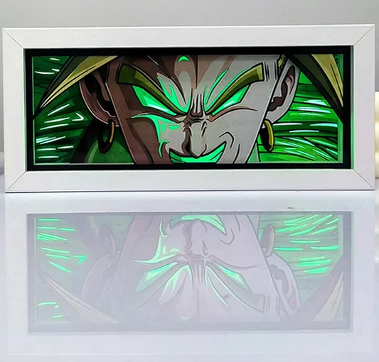 dragon ball light box - Broly super saiyan leggendario