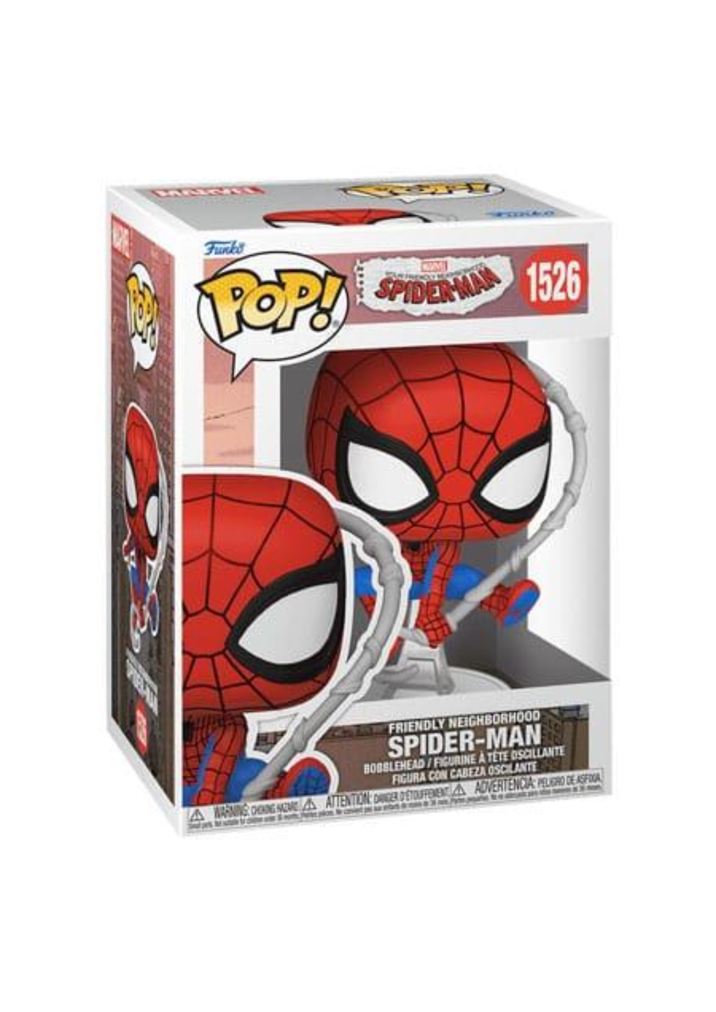FUNKO POP FRIENDLY NEIGHBORHOOD SPIDER MAN - FINAL SUIT