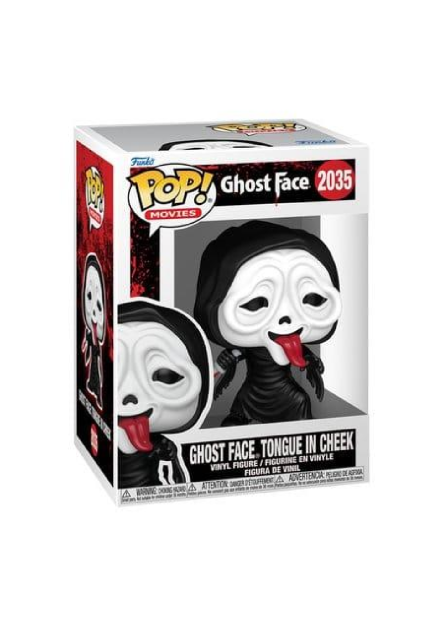 FUNKO POP SCREAM - GHOST FACE WITH TONGUE