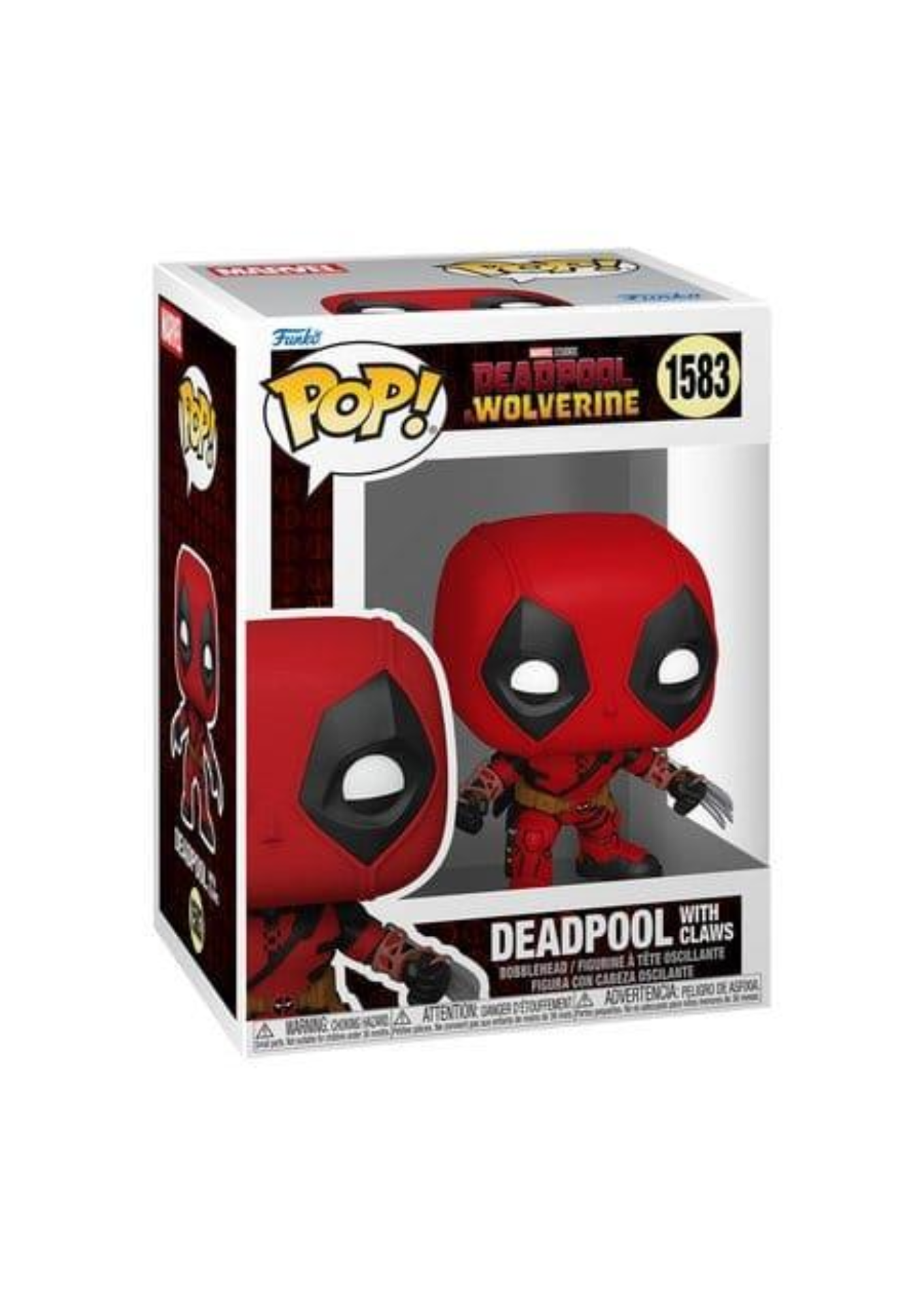 MARVEL FUNKO POP - DEADPOOL W/CLAWS - DEADPOOL & WOLVERINE
