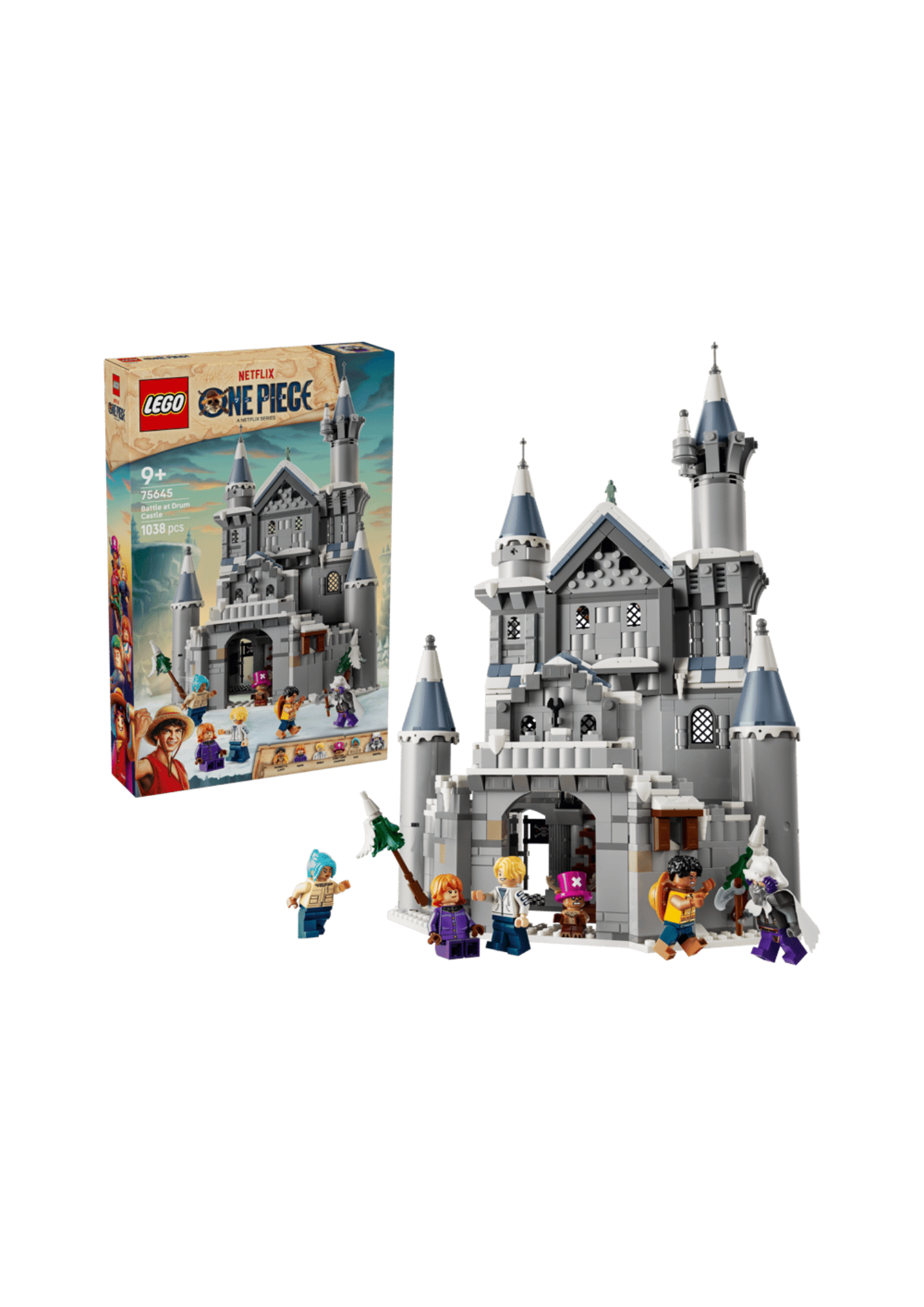 LEGO ONE PIECE - BATTAGLIA AL CASTELLO DI DRUM