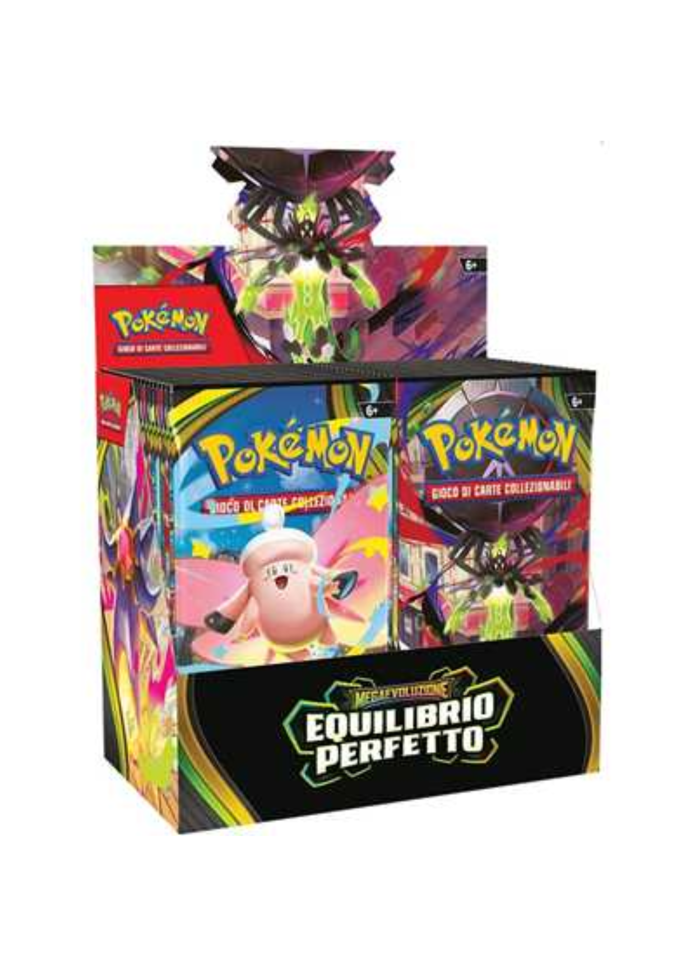 POKEMON TCG - MEGAEVOLUZIONE : EQUILIBRIO PERFETTO BOOSTER BOX - 36 BUSTINE ( ITA )