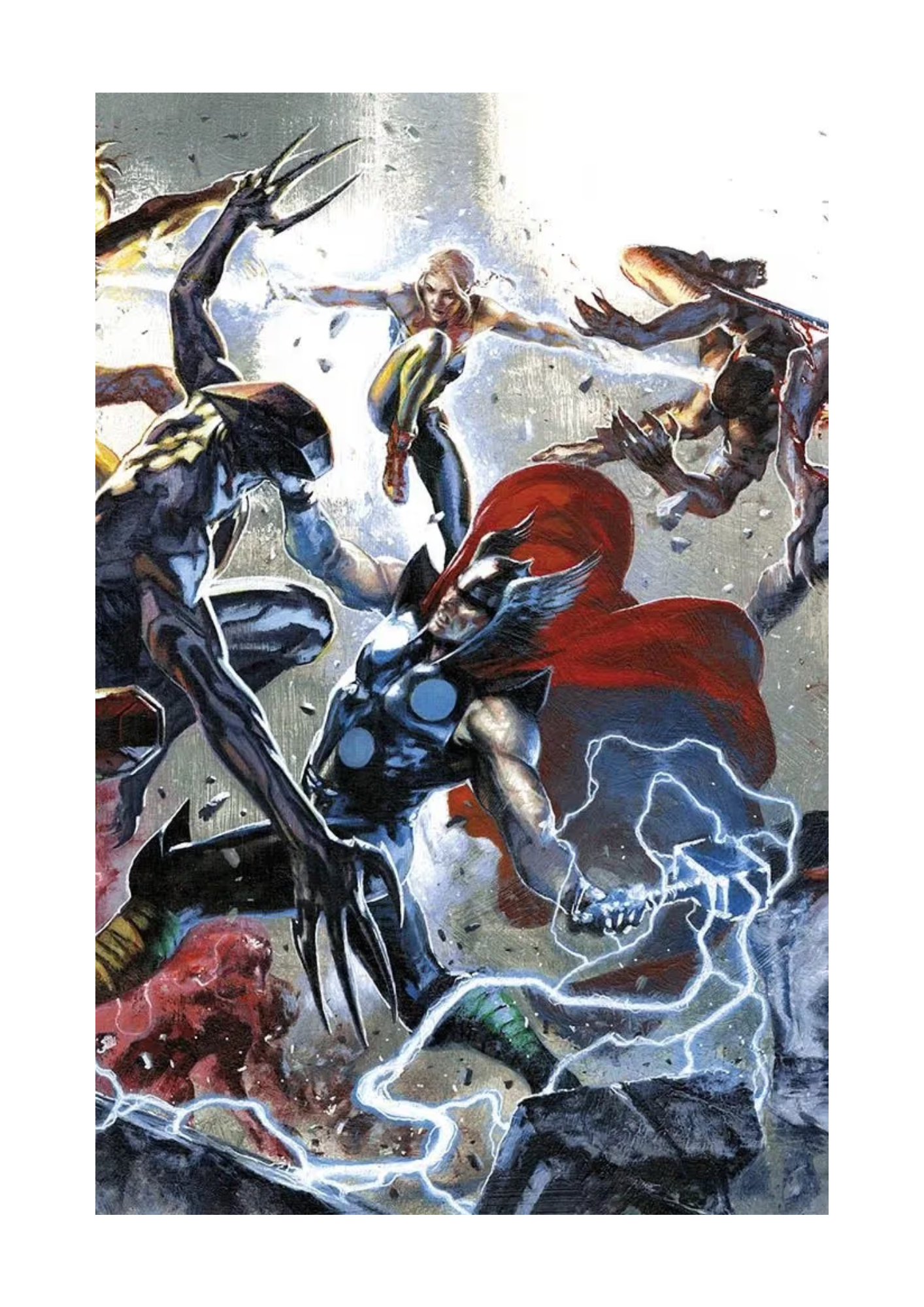 Blood Hunt 1 - Connecting Variant di Gabriele Dell'Otto - Panini Comics - Italiano