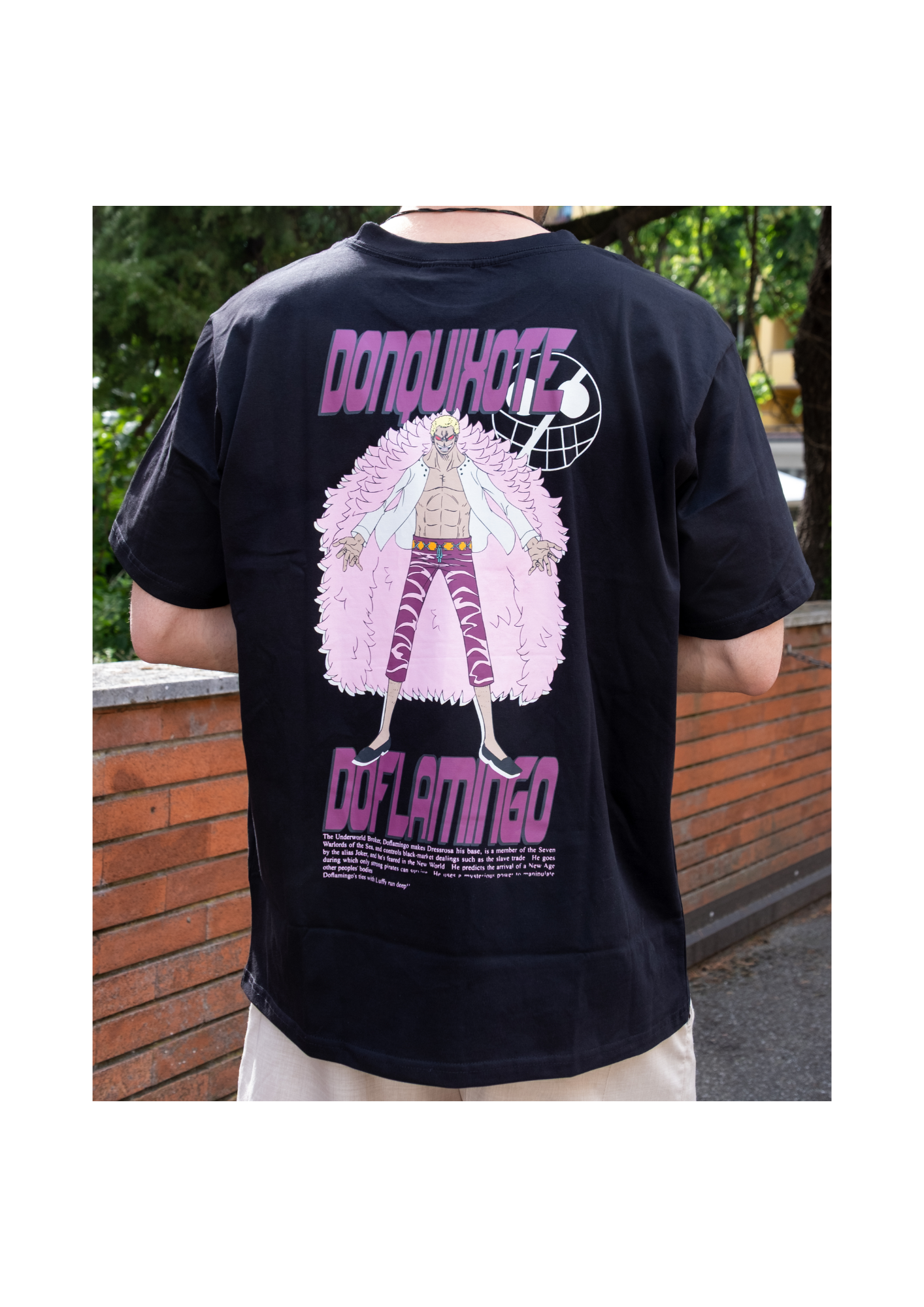 T-SHIRT ONE PIECE - DONQUIXOTE DOFLAMINGO - OVERSIZE