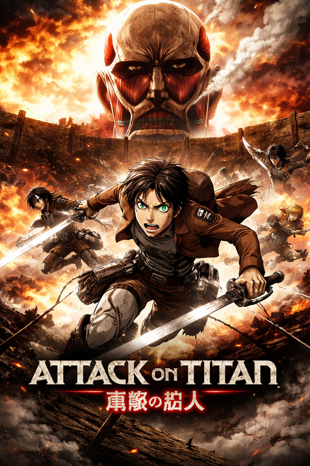 ATTACCO DEI GIGANTI - SERIE COMPLETA + VARIANT + AGENDA