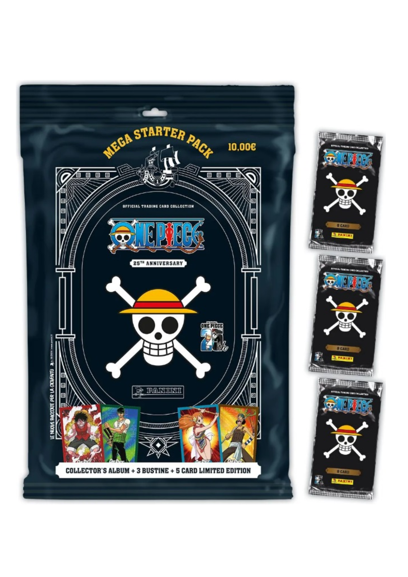 ONE PIECE - 25th ANNIVERSARY - MEGA STARTER PACK