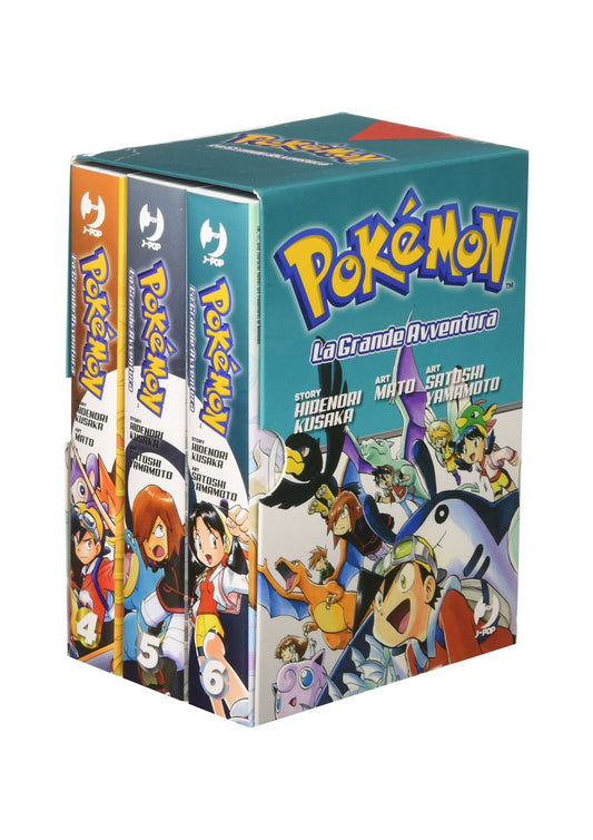 Pokemon La Grande Avventura Cofanetto Box 2 (Vol. 4-6) – Jpop – Italiano