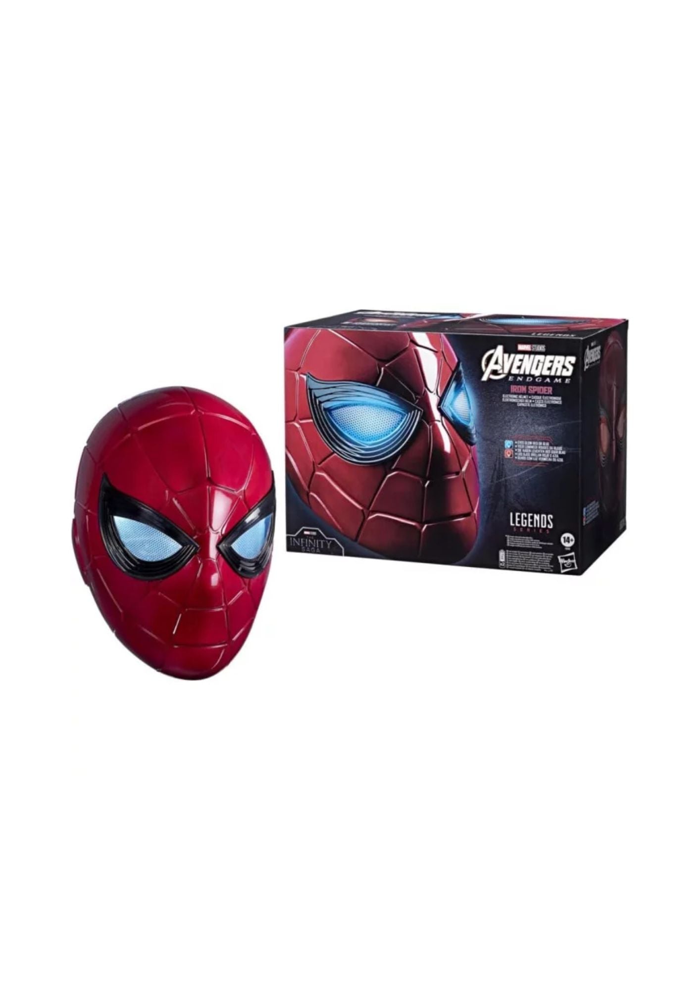 Hasbro Marvel Legends Series Casco Elettronico Iron Spider di Spider-Man