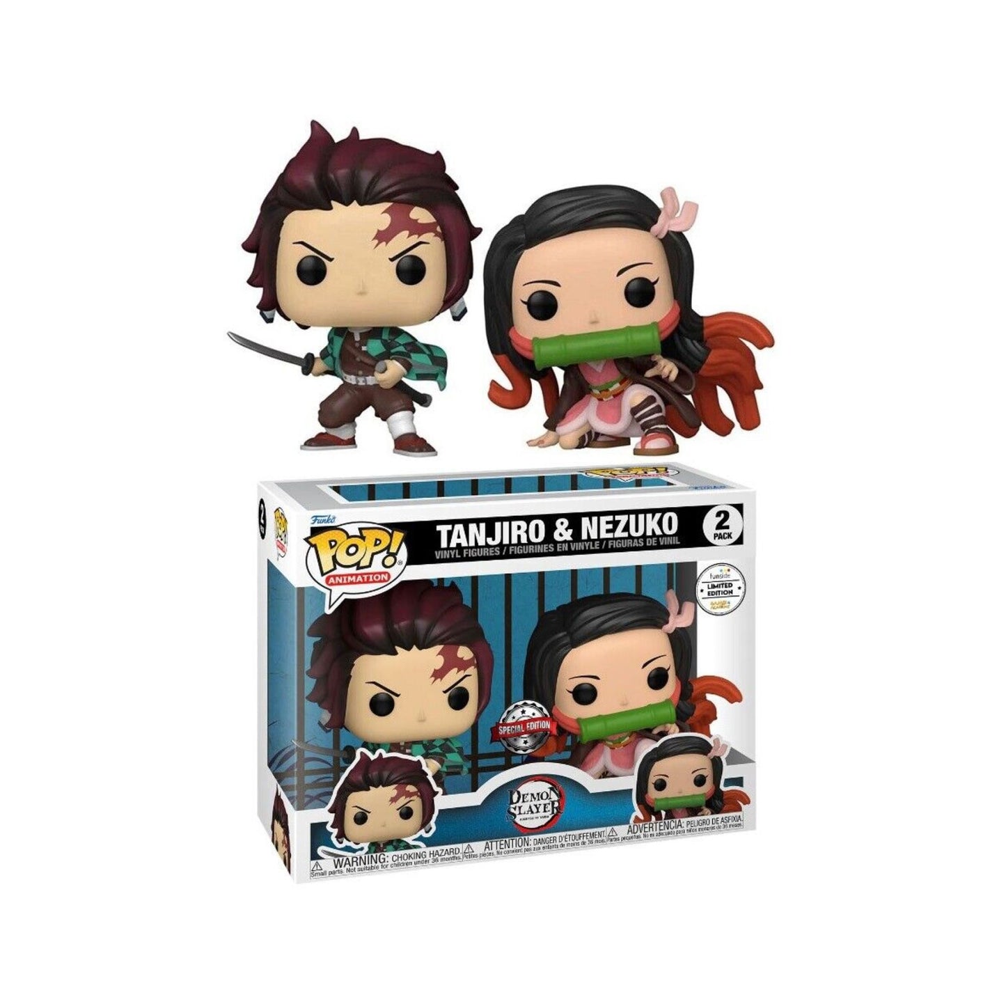 Tanjiro & Nezuko 2 pack - Demon slayer