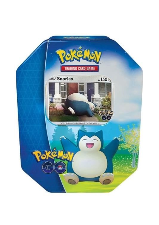 Spada e Scudo 10.5 Pokémon GO Tin da Collezione Snorlax