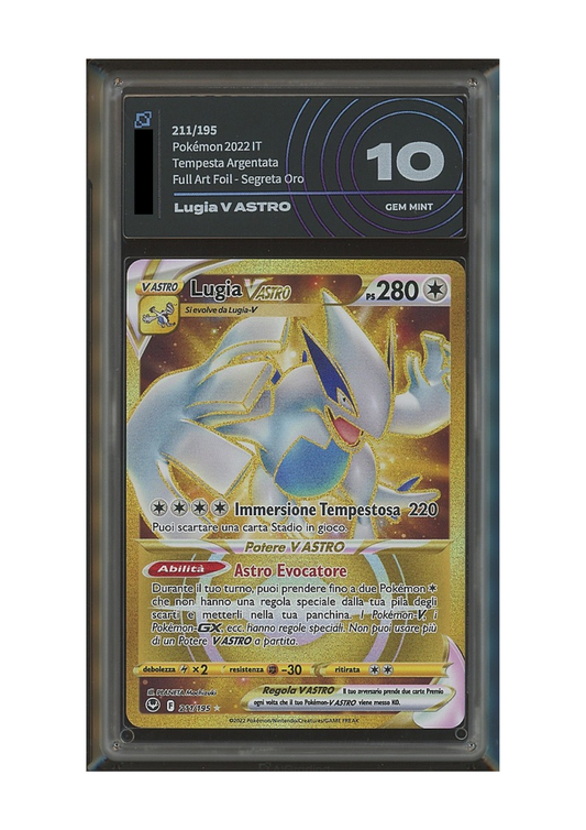 LUGIA V-ASTRO - SIT211 - full art foil - secret gold