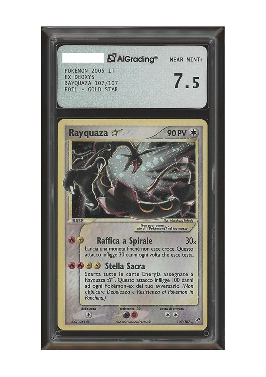 Rayquaza - EX Deoxys DX107 - Gold Star