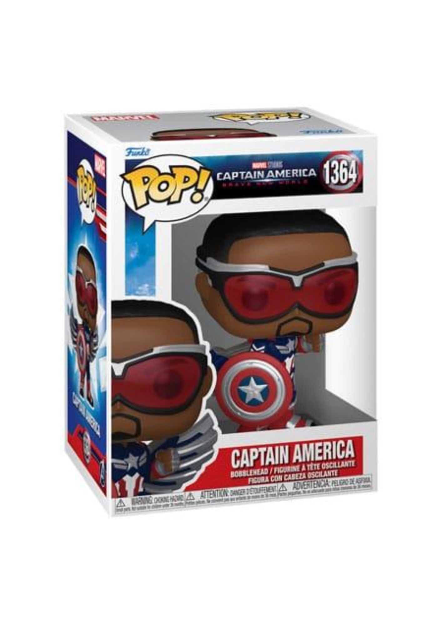 Funko Pop Mervel - CAPTAIN AMERICA, BRAVE NEW WORLD - 1364