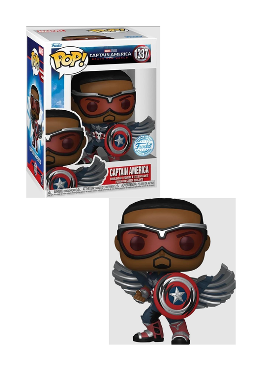 Funko Pop Marvel - CAPTAIN AMERICA, BRAVE NEW WORLD special edition - 1337