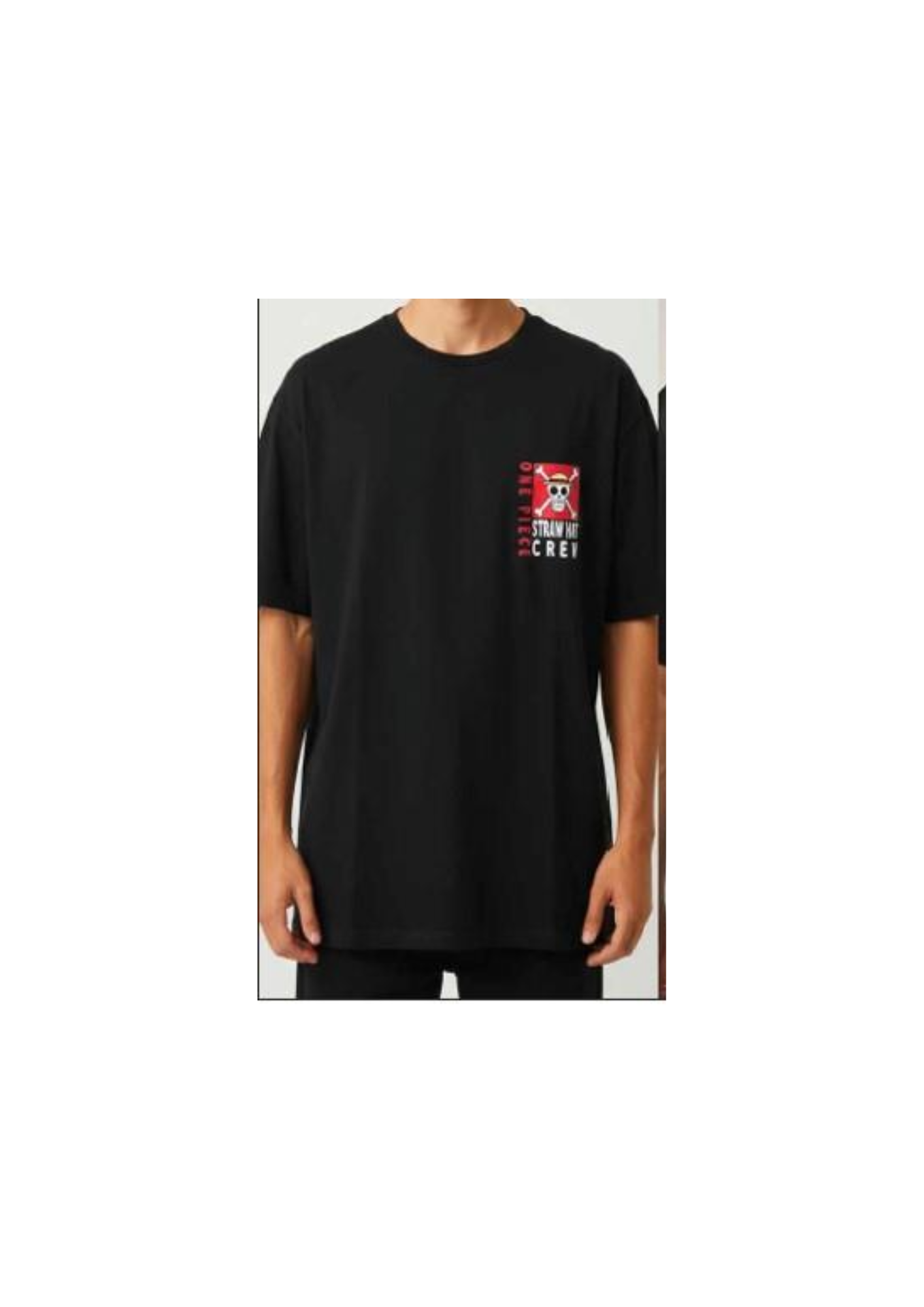 T-SHIRT ONE PIECE - MONKEY D. LUFFY - OVERSIZE