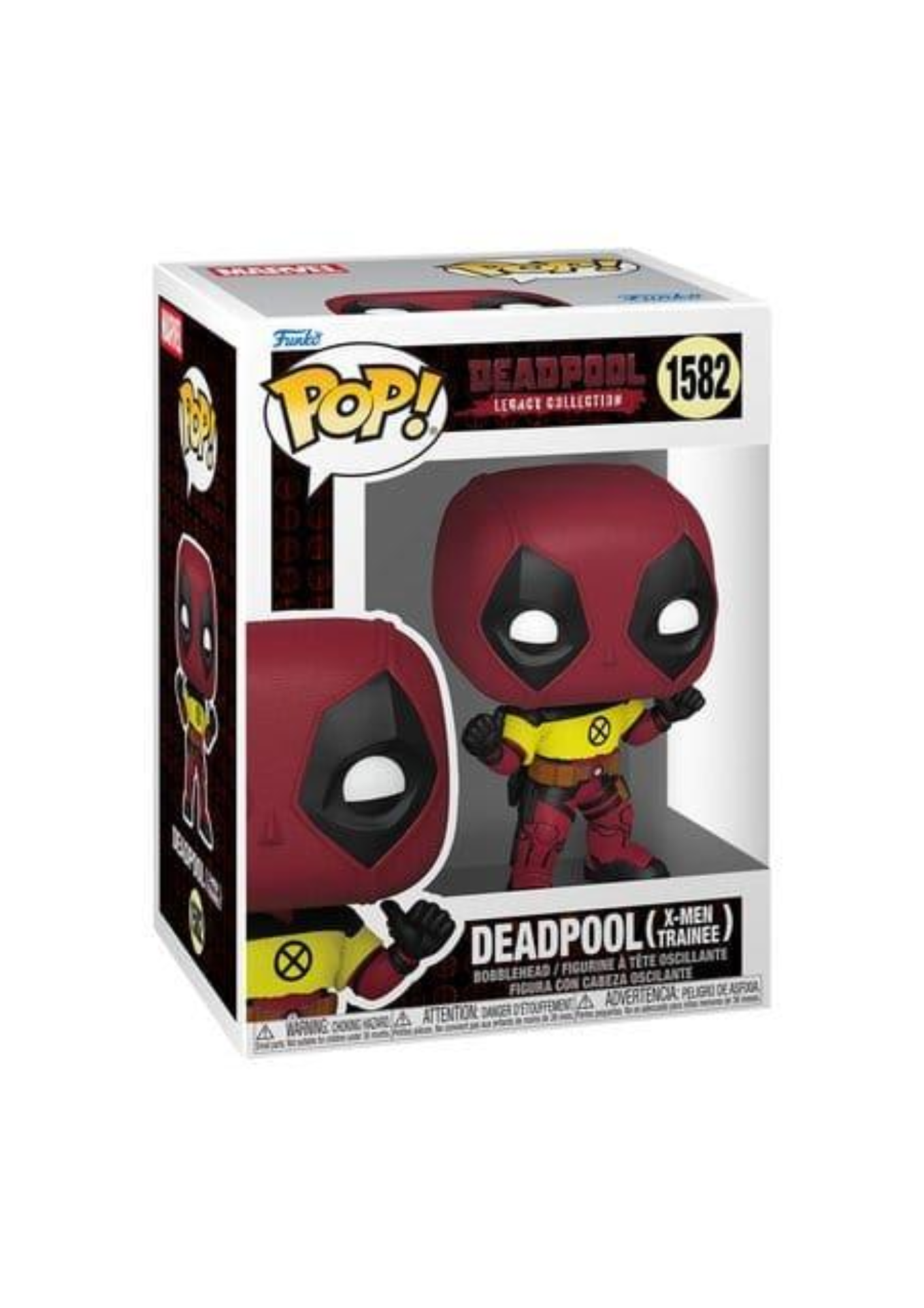 Funko Pop Marvel - DEADPOOL W/ X-MEN SHIRT - 1582