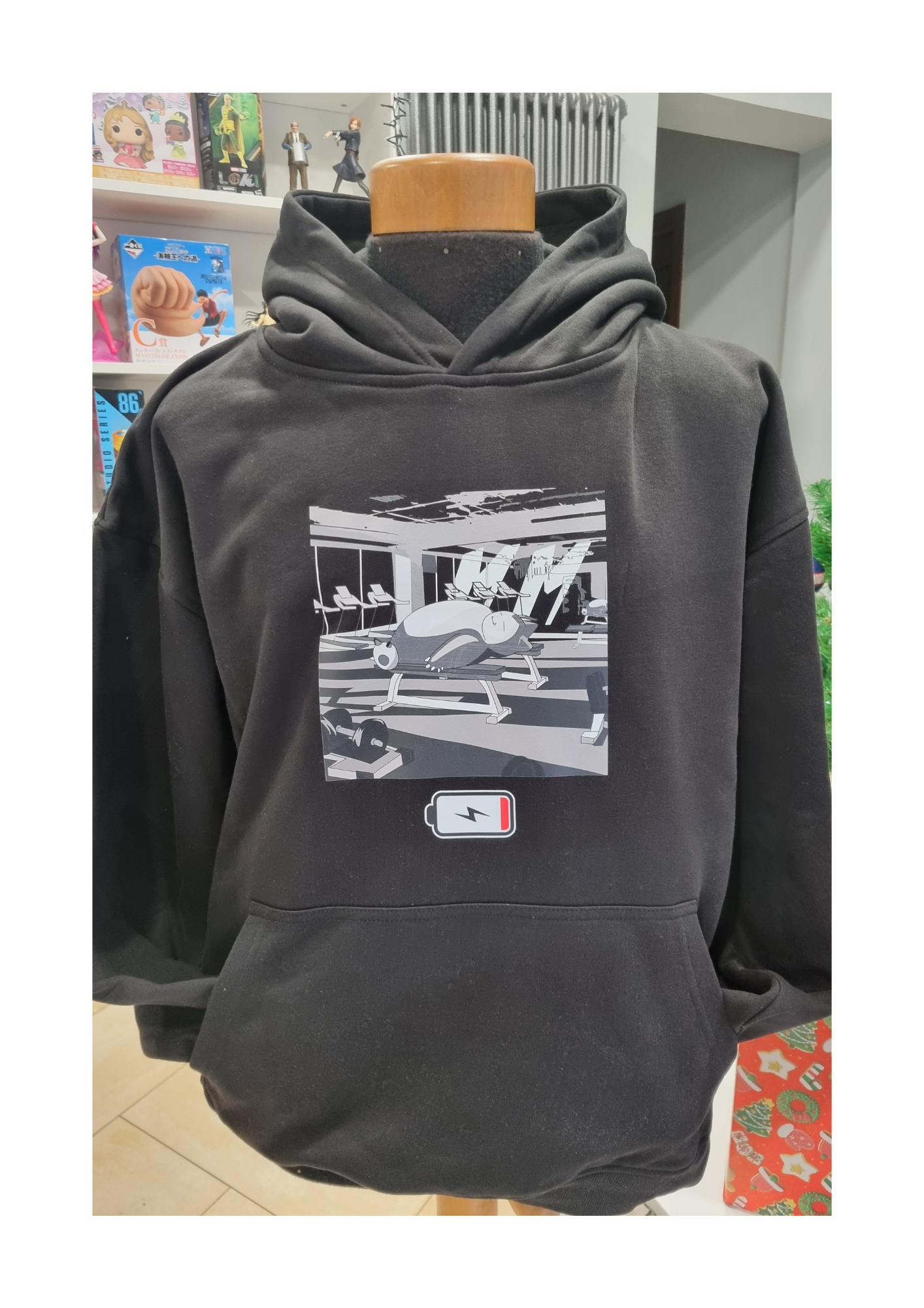 FELPA POKEMON - SNORLAX IN PALESTRA - Joyboy abbigliamento