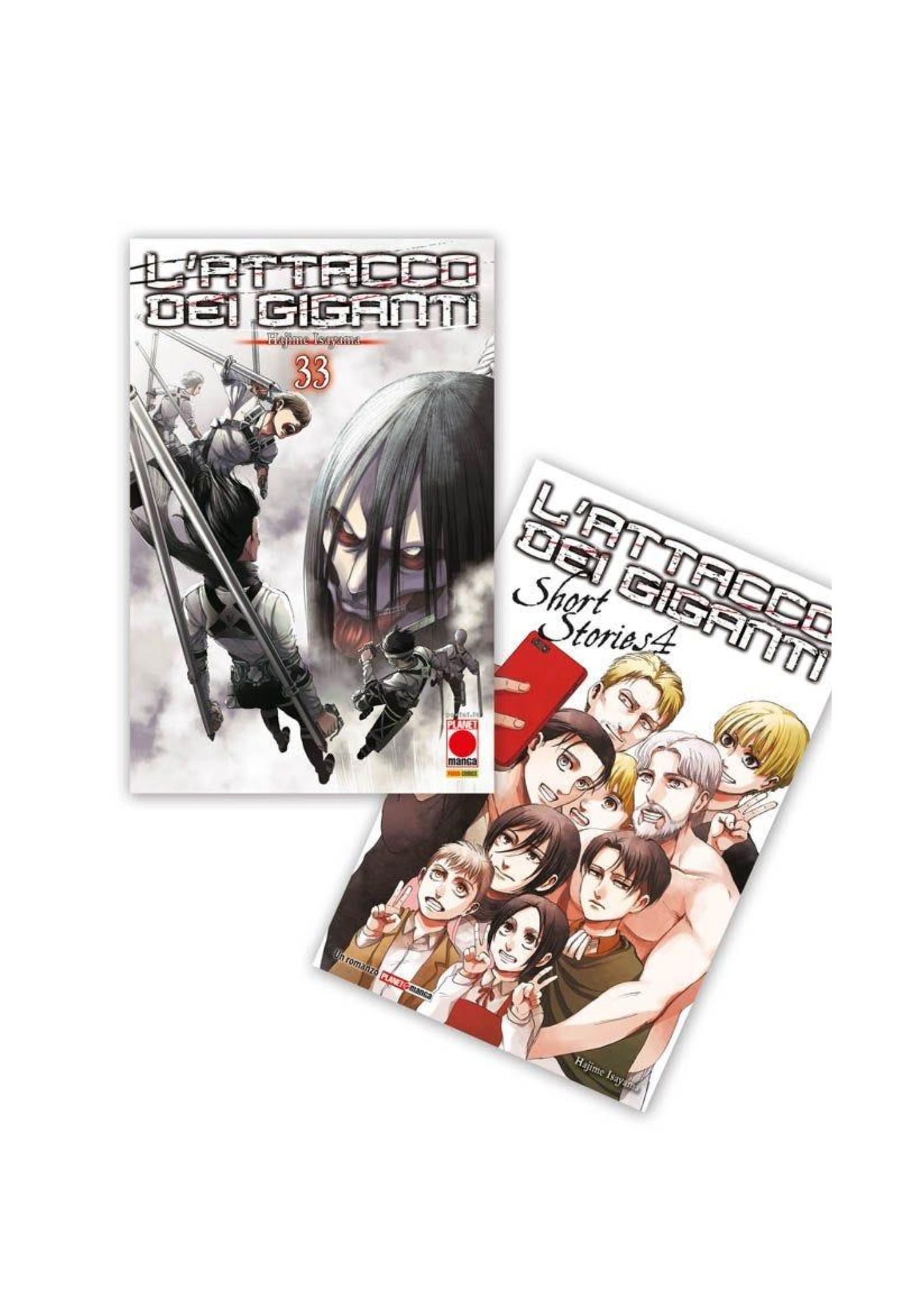 BUNDLE CON L'ATTACCO DEI GIGANTI SHORT STORIES 4