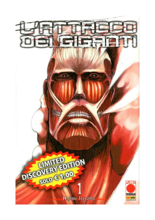 L'Attacco Dei Giganti 1 Limited Discovery Edition