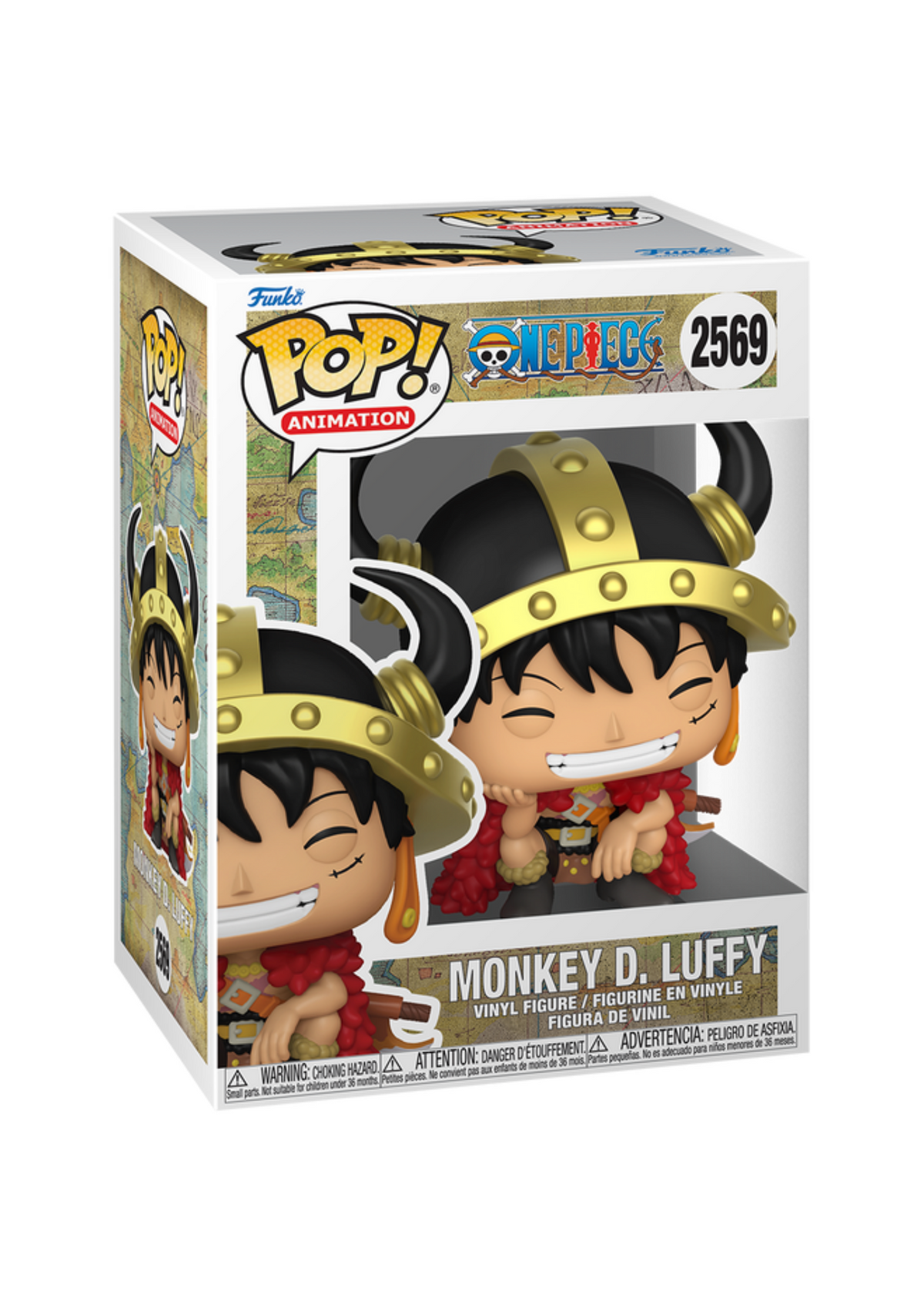 ONE PIECE FUNKO POP - MONKEY D. LUFFY CASE ( 6 Pz. ) - POSSIBLE CHASE