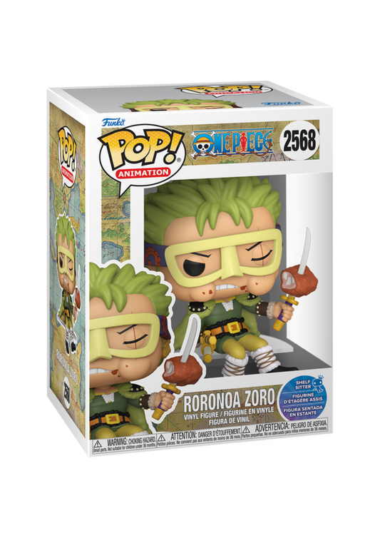 ONE PIECE FUNKO POP - RORONOA ZORO (SHELF SITTER) - regular pop