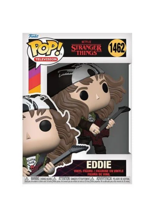 STRANGER THINGS FUNKO POP - EDDIE ( WITH GUITAR )