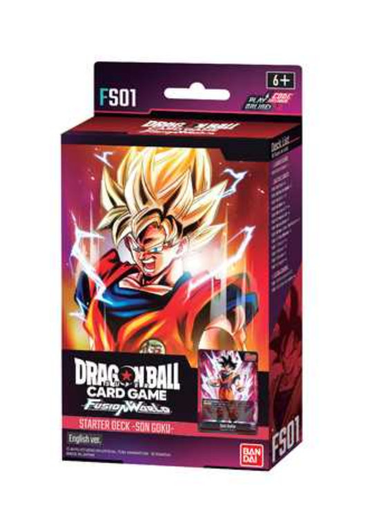 Dragon Ball Super Card Game - Fusion World Starter Deck FS01 - Eng