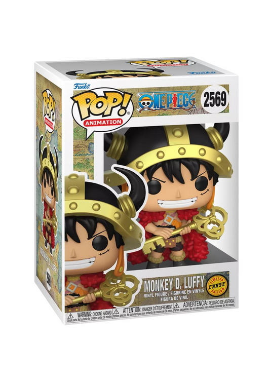 ONE PIECE FUNKO POP - MONKEY D. LUFFY CASE ( 6 Pz. ) - POSSIBLE CHASE