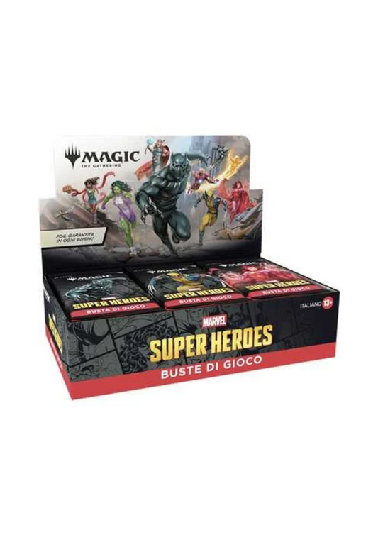 MTG - Marvel Super Heroes Play Booster Display (30 Buste) - ITA