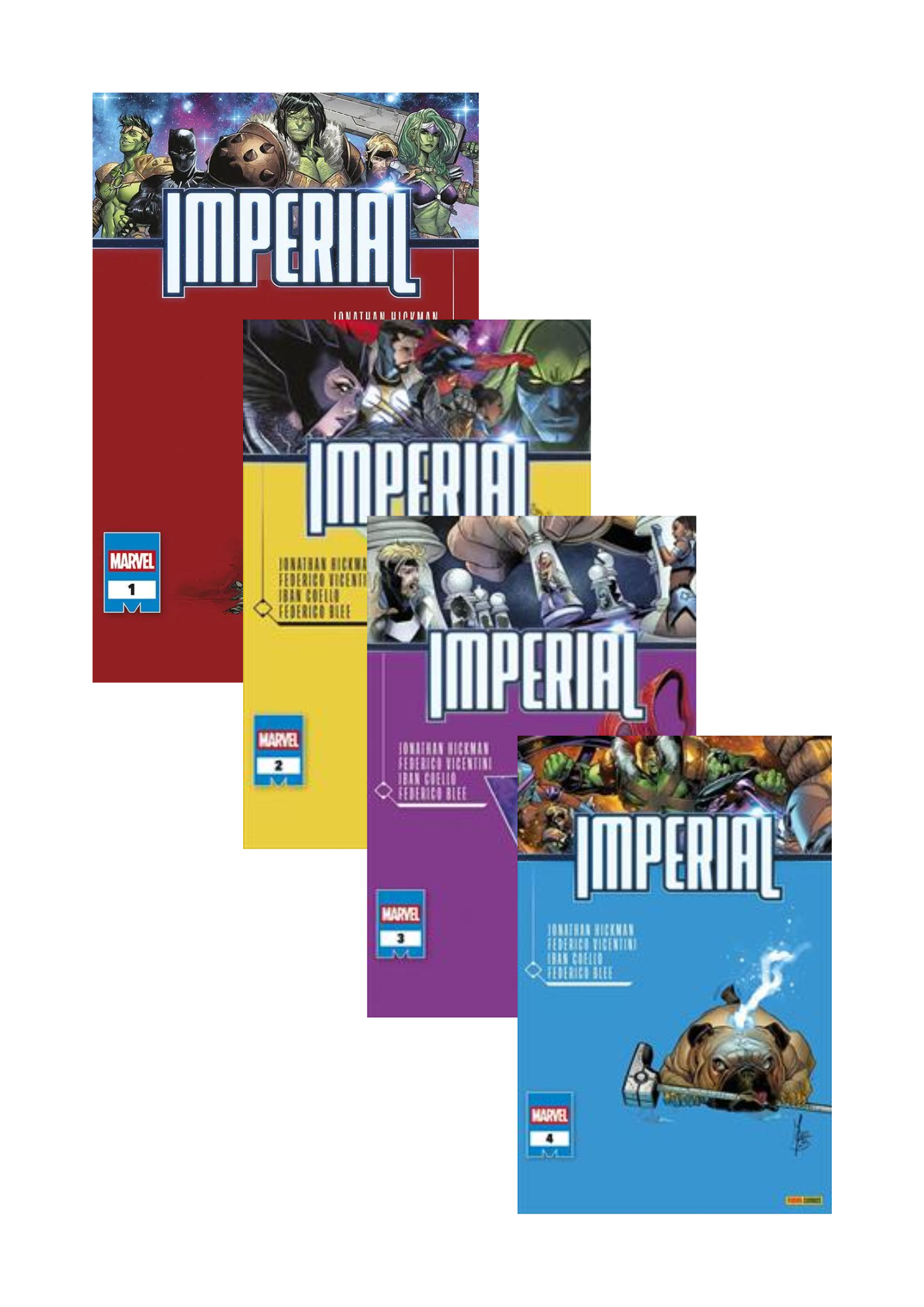 MARVEL - IMPERIAL - raccolta intera ( 4 volumi )