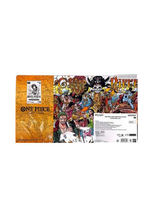 One Piece Card Game - Official Playmat Limited Edition Vol.1 + Dash Pack 2025 Gift