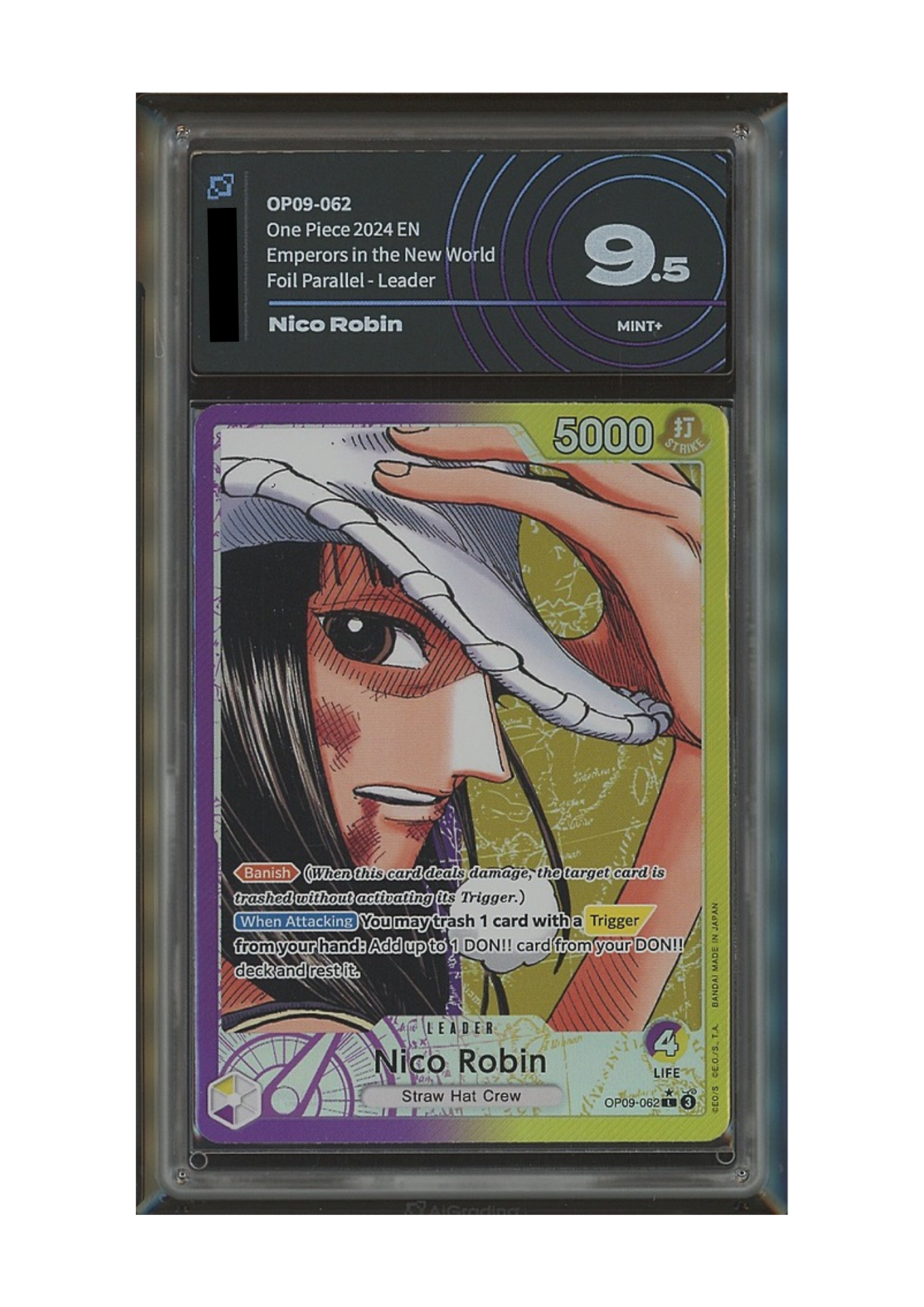 Nico Robin - OP09-062 - foil parallel - leader