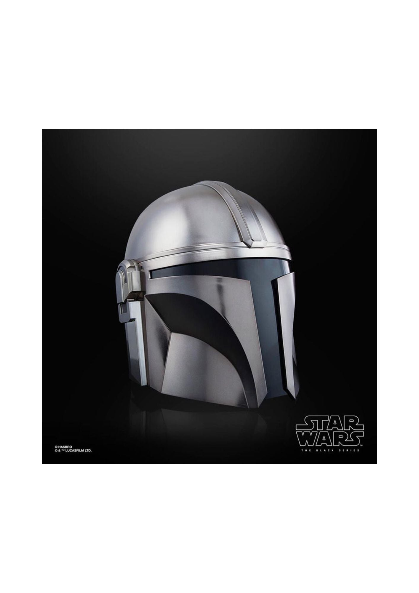 The Mandalorian Helmet – Elmo Casco – Star Wars The Black Series – Hasbro – Con luci e suoni – Casco