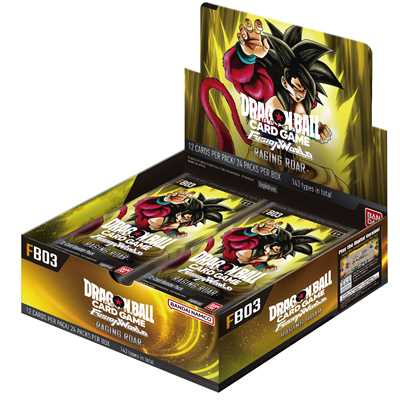 Dragon Ball Super Card Game - Fusion World FB03- Raging Roar ( box )
