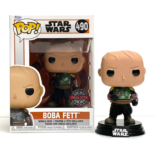 FUNKO POP - STAR WARS - BOBA FETT SPECIAL EDITION 490